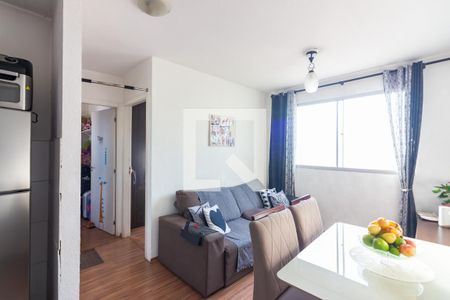 Sala  de apartamento à venda com 2 quartos, 47m² em São Pedro, Osasco