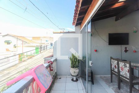 Varanda da Sala de casa à venda com 3 quartos, 125m² em Vila Primavera, São Paulo
