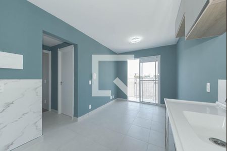 Sala - Cozinha Integrada de apartamento para alugar com 2 quartos, 38m² em Socorro, São Paulo