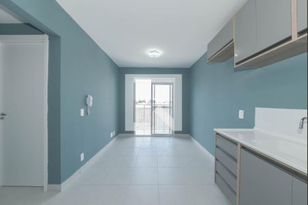 Sala - Cozinha Integrada de apartamento para alugar com 2 quartos, 38m² em Socorro, São Paulo