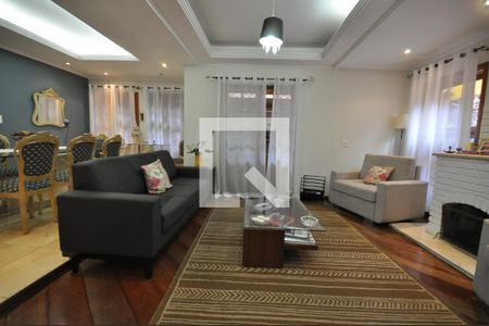 Sala de casa de condomínio à venda com 4 quartos, 320m² em Vila Albertina, São Paulo
