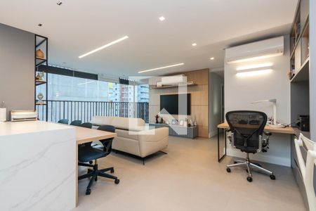 Sala de apartamento à venda com 2 quartos, 86m² em Itaim Bibi, São Paulo