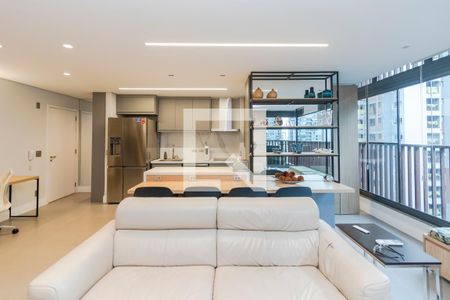 Sala de apartamento à venda com 2 quartos, 86m² em Itaim Bibi, São Paulo