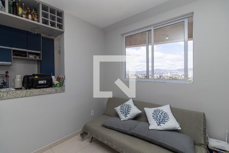 Sala de apartamento à venda com 2 quartos, 45m² em Minaslandia, Belo Horizonte