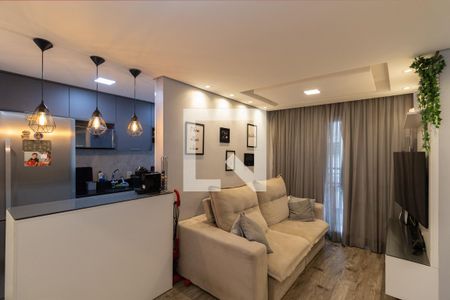 Sala e Cozinha de apartamento à venda com 2 quartos, 45m² em Jardim Norma, São Paulo
