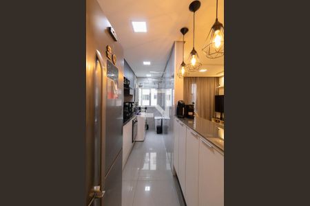 Sala e Cozinha de apartamento à venda com 2 quartos, 45m² em Jardim Norma, São Paulo