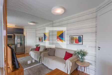 Sala  de apartamento à venda com 2 quartos, 43m² em Conceição, Diadema