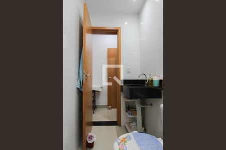 Banheiro da Suíte de apartamento à venda com 2 quartos, 157m² em Santa Monica, Belo Horizonte