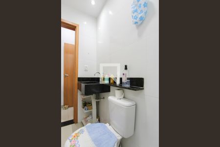Banheiro da Suíte de apartamento à venda com 2 quartos, 157m² em Santa Monica, Belo Horizonte