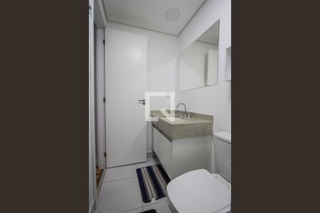 Banheiro da Suite de kitnet/studio para alugar com 1 quarto, 35m² em Real Parque, São Paulo