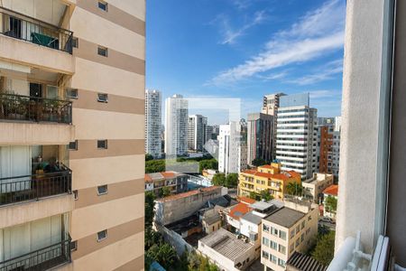 Varanda e Vista de kitnet/studio para alugar com 1 quarto, 20m² em Bela Vista, São Paulo