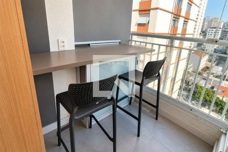 Varanda e Vista de kitnet/studio para alugar com 1 quarto, 20m² em Bela Vista, São Paulo