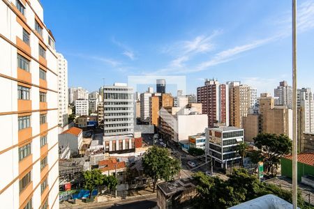 Varanda e Vista de kitnet/studio para alugar com 1 quarto, 20m² em Bela Vista, São Paulo