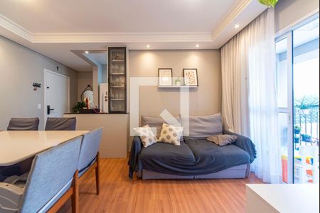 Sala de apartamento à venda com 3 quartos, 59m² em Vila Pires, Santo André