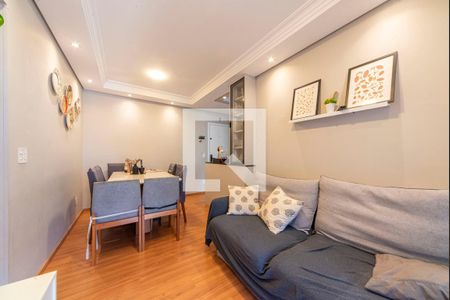Sala de apartamento à venda com 3 quartos, 59m² em Vila Pires, Santo André