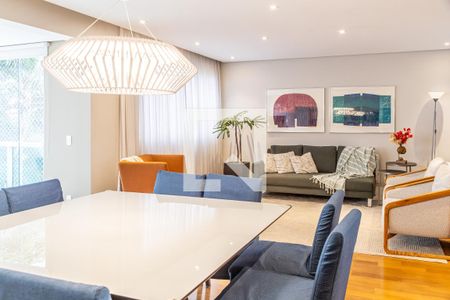 Sala de apartamento à venda com 3 quartos, 198m² em Cidade Monções, São Paulo