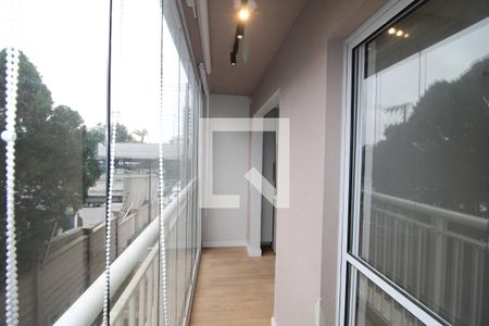 Sala / Cozinha - Varanda de apartamento para alugar com 1 quarto, 28m² em Casa Verde, São Paulo