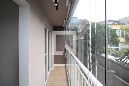 Sala / Cozinha - Varanda de apartamento para alugar com 1 quarto, 28m² em Casa Verde, São Paulo