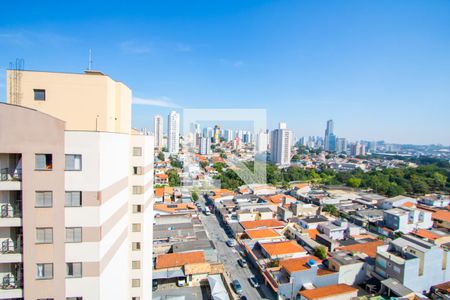 Vista da varanda de apartamento à venda com 3 quartos, 62m² em Jardim Cambui, Santo André