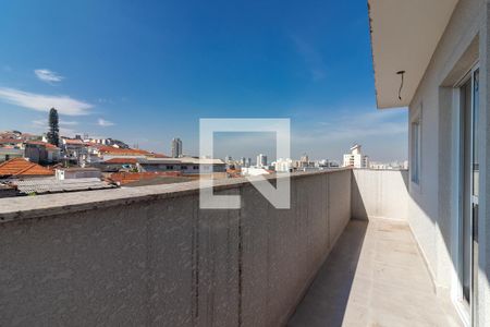 Varanda da Sala de apartamento para alugar com 1 quarto, 25m² em Vila Paiva, São Paulo