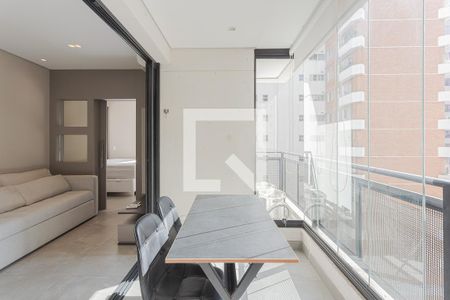 Varanda de apartamento para alugar com 1 quarto, 35m² em Pinheiros, São Paulo