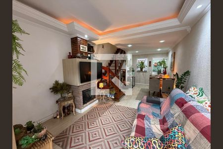 Sala de casa de condomínio à venda com 2 quartos, 100m² em Jardim Leonor Mendes de Barros, São Paulo