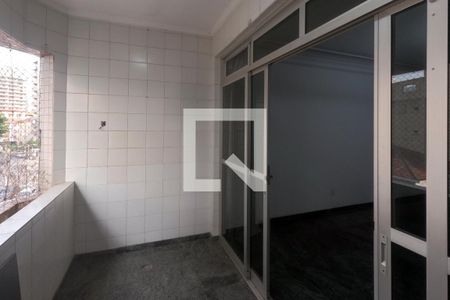 Varanda da Sala de apartamento para alugar com 4 quartos, 230m² em Ponta da Praia, Santos