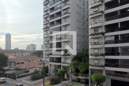 Vista da Varanda da Sala de apartamento para alugar com 4 quartos, 230m² em Ponta da Praia, Santos