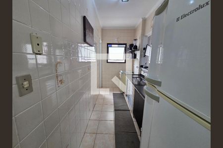 Cozinha de apartamento para alugar com 1 quarto, 47m² em Aviação, Praia Grande
