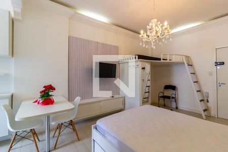 Sala/Quarto de apartamento para alugar com 1 quarto, 37m² em Jardins, São Paulo