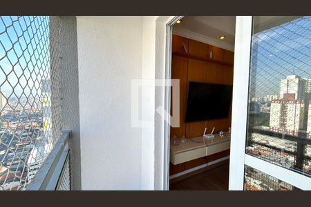 Varanda da Sala de apartamento à venda com 2 quartos, 48m² em Jardim Flor da Montanha, Guarulhos