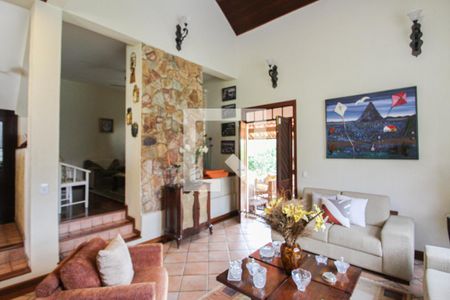 Sala 1 de casa à venda com 4 quartos, 1078m² em Garças, Belo Horizonte