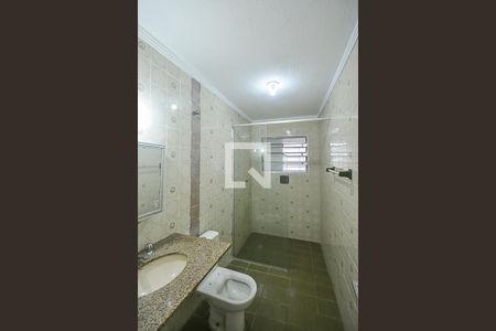 Banheiro de casa para alugar com 1 quarto, 48m² em Vila Jordanopolis, São Bernardo do Campo