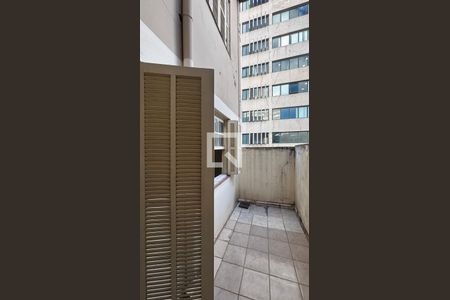 Varanda da Sala de apartamento à venda com 1 quarto, 70m² em Centro, Santo André