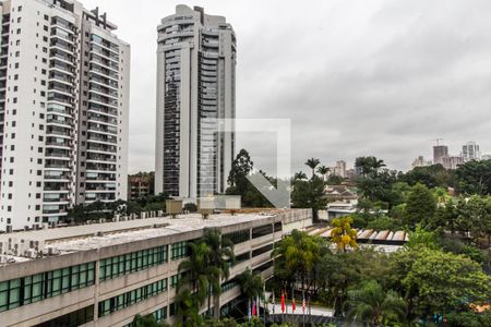 Vista da Varanda de apartamento à venda com 3 quartos, 120m² em Empresarial 18 do Forte, Barueri