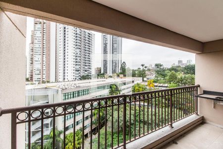 Varanda gourmet de apartamento à venda com 3 quartos, 120m² em Empresarial 18 do Forte, Barueri