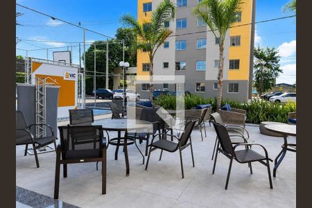 Área externa de apartamento para alugar com 2 quartos, 50m² em Bairro da Glória, Contagem