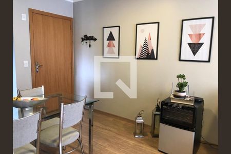 Sala de Jantar de apartamento à venda com 2 quartos, 53m² em Passo do Feijó, Porto Alegre