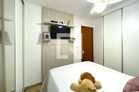 Quarto 1 de apartamento à venda com 3 quartos, 58m² em Havaí, Belo Horizonte