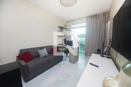 Sala de apartamento para alugar com 2 quartos, 87m² em Sion, Belo Horizonte