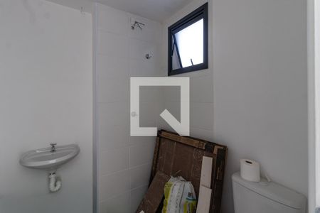 Banheiro de apartamento para alugar com 1 quarto, 25m² em Barra Funda, São Paulo