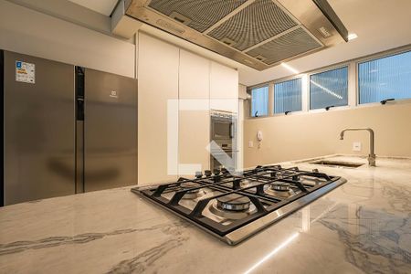 Sala/Cozinha de apartamento à venda com 3 quartos, 137m² em Jardim Paulista, São Paulo