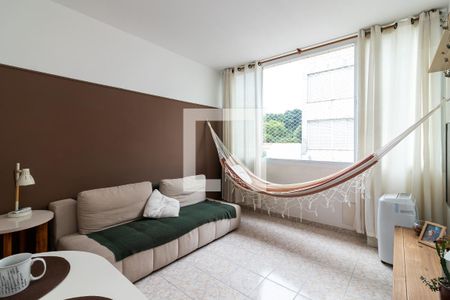 Sala de apartamento à venda com 1 quarto, 55m² em Vila Baruel, São Paulo