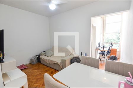 Sala de apartamento para alugar com 1 quarto, 55m² em Tijuca, Rio de Janeiro
