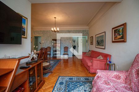 Sala de apartamento à venda com 4 quartos, 119m² em Tijuca, Rio de Janeiro