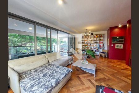 Sala de apartamento à venda com 3 quartos, 170m² em Brooklin, São Paulo