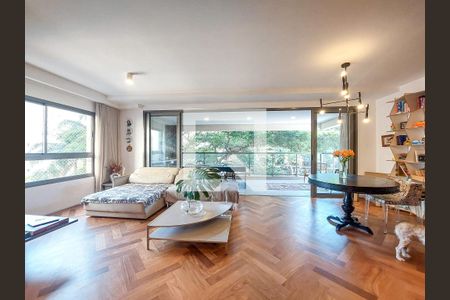 Sala de apartamento à venda com 3 quartos, 170m² em Brooklin, São Paulo