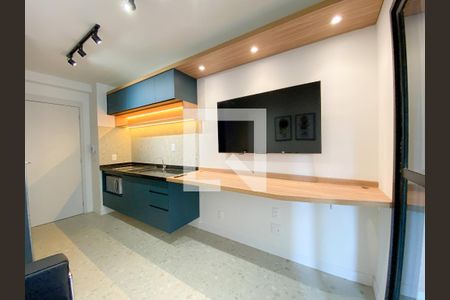 Sala/Cozinha de apartamento para alugar com 1 quarto, 30m² em Perdizes, São Paulo