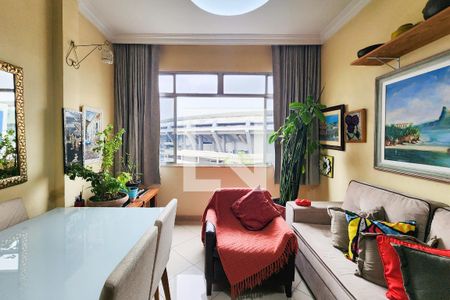 Sala  de apartamento para alugar com 3 quartos, 85m² em Maracanã, Rio de Janeiro