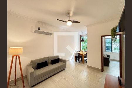 Sala de apartamento para alugar com 3 quartos, 110m² em Copacabana, Rio de Janeiro
